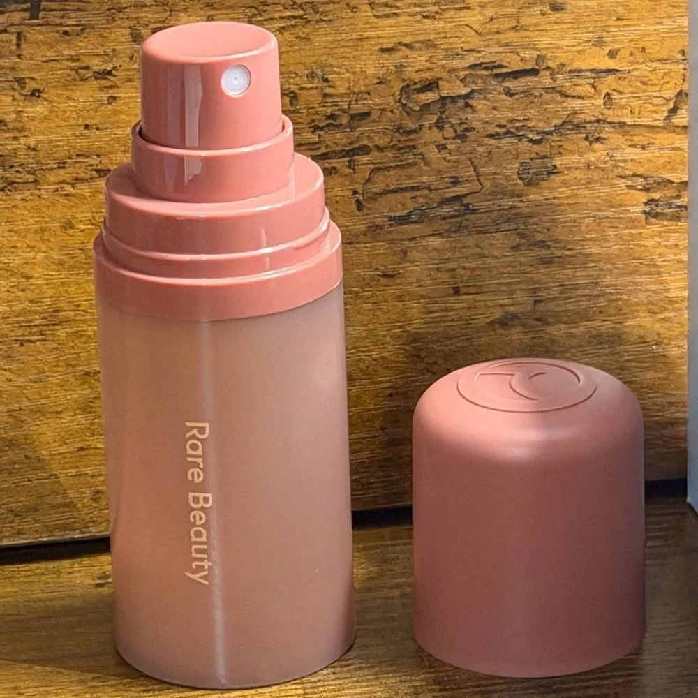 Rare Beauty Bundle: Courage Lip + Mini Hope Blush +Find Comfort Mist +Sample-NEW